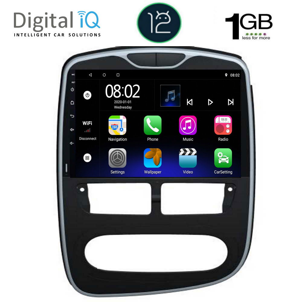 DIGITAL IQ RTA 1544_GPS (10inc) MULTIMEDIA TABLET OEM RENAULT CLIO mod. 2012-2015