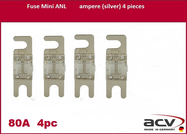 ΑΣΦΑΛΕΙΕΣ FUSE Mini-ANL 175A  ACV Made in Germany 4 Tεμμάχια
