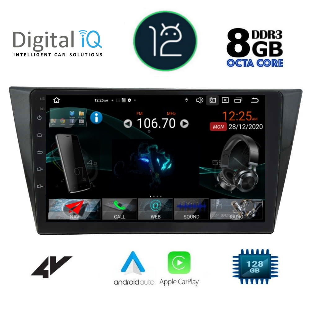 DIGITAL IQ XRR 11761_CPA (10inc) MULTIMEDIA TABLET OEM VW TIGUAN mod. 2016>