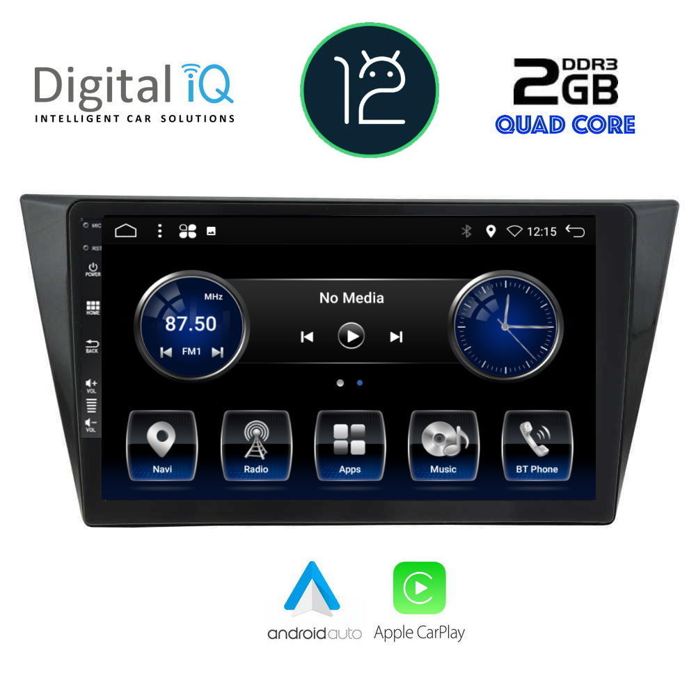 DIGITAL IQ BXH 3761_CPA (10inc) MULTIMEDIA TABLET OEM VW TIGUAN mod. 2016>