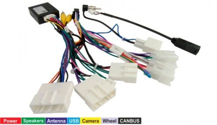 Φίσα 16pin για multimedia με Canbus Box για Toyota 2012>