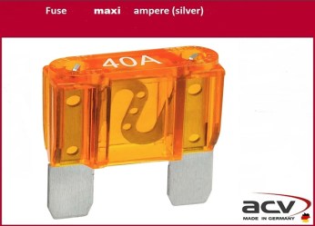 ΑΣΦΑΛΕΙΕΣ FUSE maxi  40Amper ACV Made in Germany  τεμ. .
