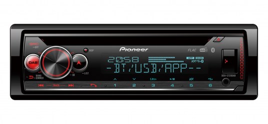 PIONEER DEH-S720DAB radio / cd / usb / DAB/DAB+/ Bluetooth / multi colour / USB/ Spotify / Smart Sync App / Apple και Android