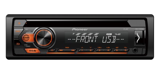 pioneer ** DEH-S120UBA** RADIO CD USB AUX πορτοκαλί Φωτισμός