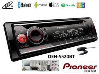 pioneer DEH-S520BT σχεδιασμένο για android & ios ( iphone )