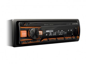 Alpine UTE-200BT Radio USB Bluetooth Multi colour 2 Pre out 4X50W