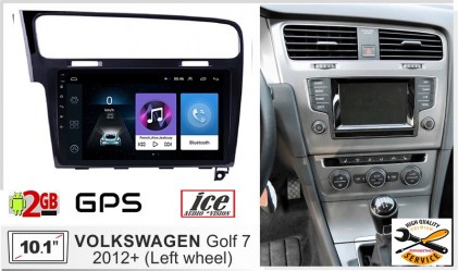 ΕΡΓΟΣΤΑΣΙΑΚΟ MULTIMEDIA  ΓΙΑ VW GOLF 7 2013+  Android 10-2GB , Εργοστασιακή οθόνη αυτοκίνητου 10 ιντσών , με GPS , WI-FI , Radio