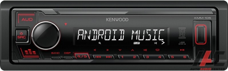 KENWOOD KMM-105RY * RADIO * USB * AUX * κοκκινο