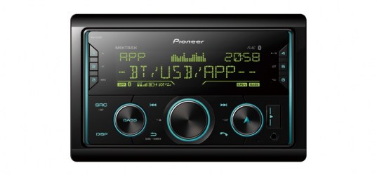 PIONEER MVH-S620BT ( + τοποθέτηση )  2-DIN Tuner με Bluetooth, Multi colour , USB, Spotify, εφαρμογή Smart Sync
