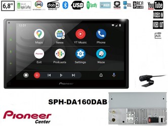 Pioneer SPH-DA160DAB - apple carplay - Android Auto , Mirroring για Android