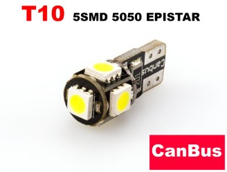 T10 6smd 5050 EPISTAR CAN BUS πολύ μεγάλης αντοχής