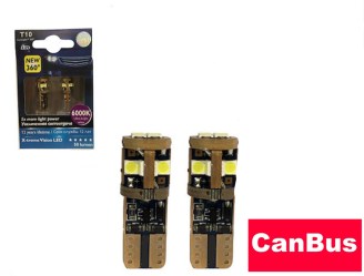 led T10 X-treme Vision 9smd philips 6000K canbus 12v τιμή ζεύγους