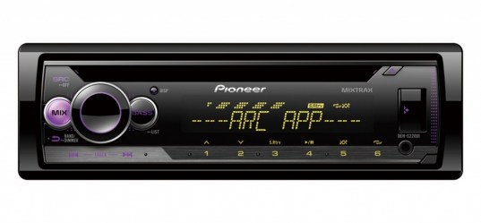 pioneer DEH-S220UI Radio CD , USB , AUX, multi colour, 4rca (rear ,sub)...