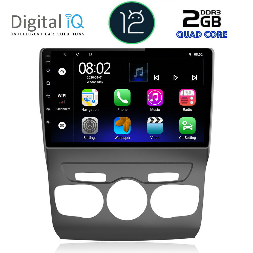 DIGITAL IQ RTB 2085_GPS (10inc) MULTIMEDIA TABLET OEM CITROEN C4 -DS4 mod. 2011-2018